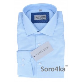 КЛАССИЧЕСКАЯ ГОЛУБАЯ РУБАШКА Limitless Slim fit