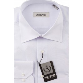 БІЛА ПРИТАЛЕНА СОРОЧКА SLIM FIT CHARLZ SPANSER